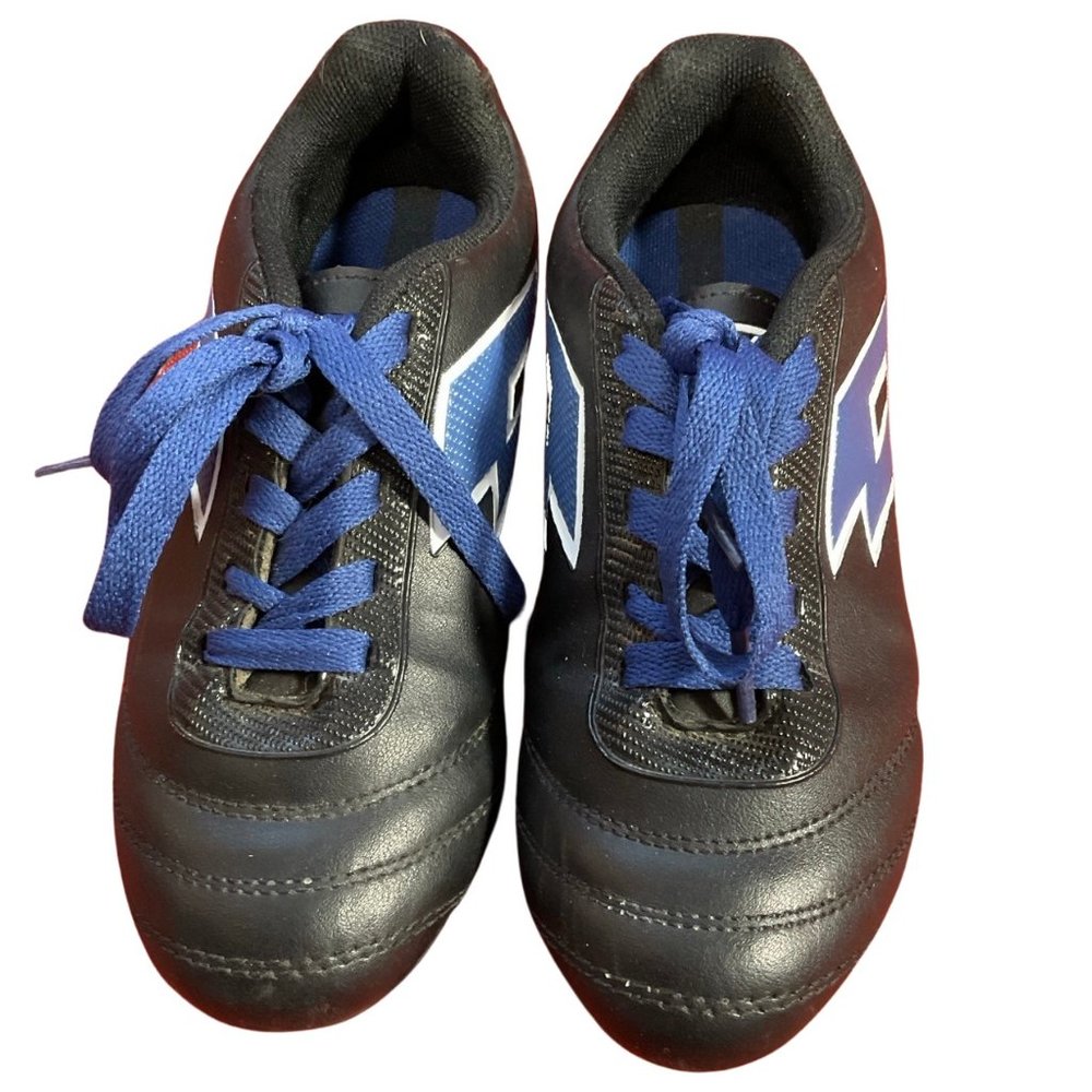 Black/ Blue Soccer Cleats